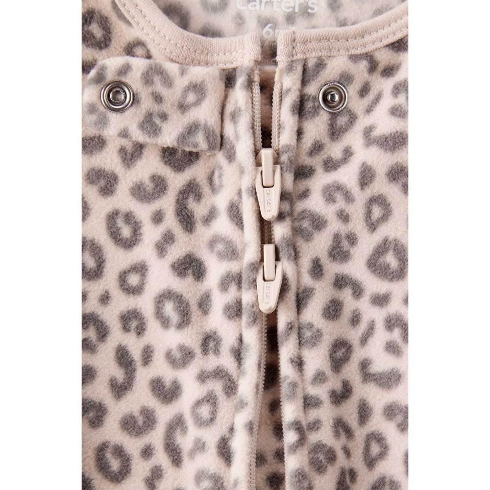 Carter's Kız Bebek Polar Tulum Kahverengi