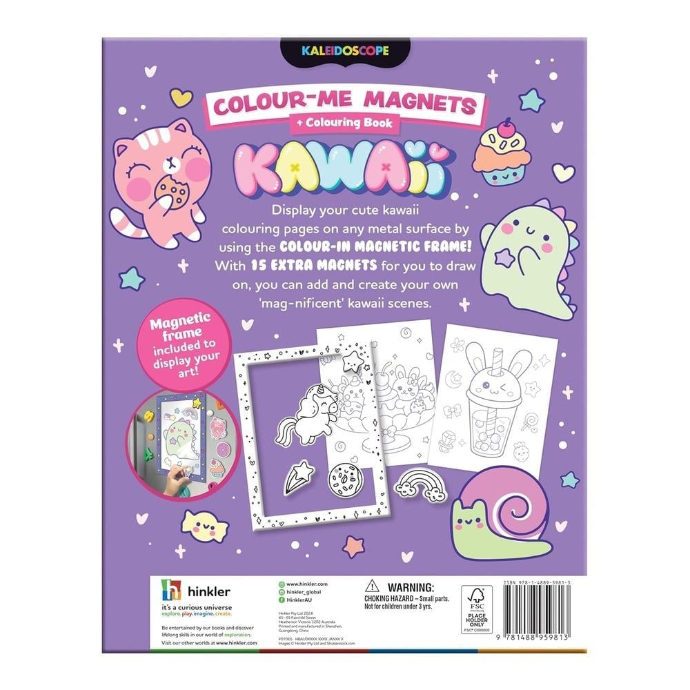 Colour-Me Magnets Colouring Book