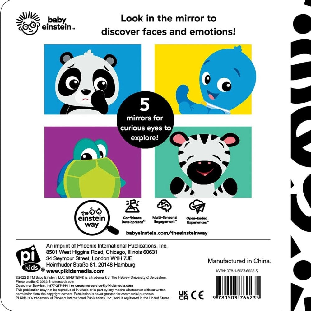 Baby Einstein: My First Feelings Mirror Book