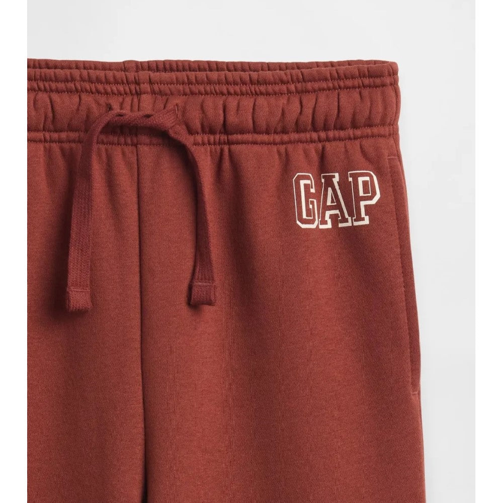 GAP Logo Erkek Çocuk Relaxed  Eşofman Altı Kahverengi