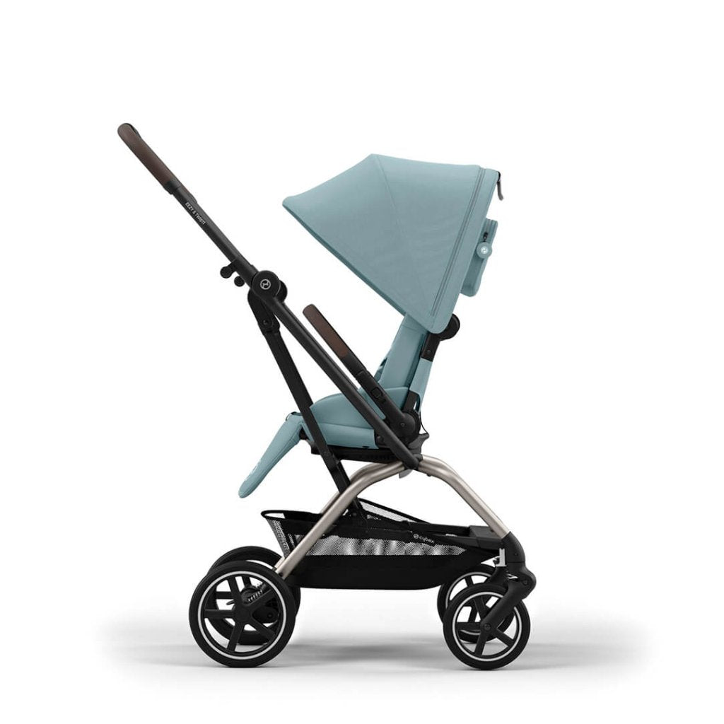 Cybex Eezy S Twist2 Kabin Boy 360 Derece Dönen Bebek Arabası Taupe Stormy Blue STD ( Ağustos 3. Hafta Teslim )