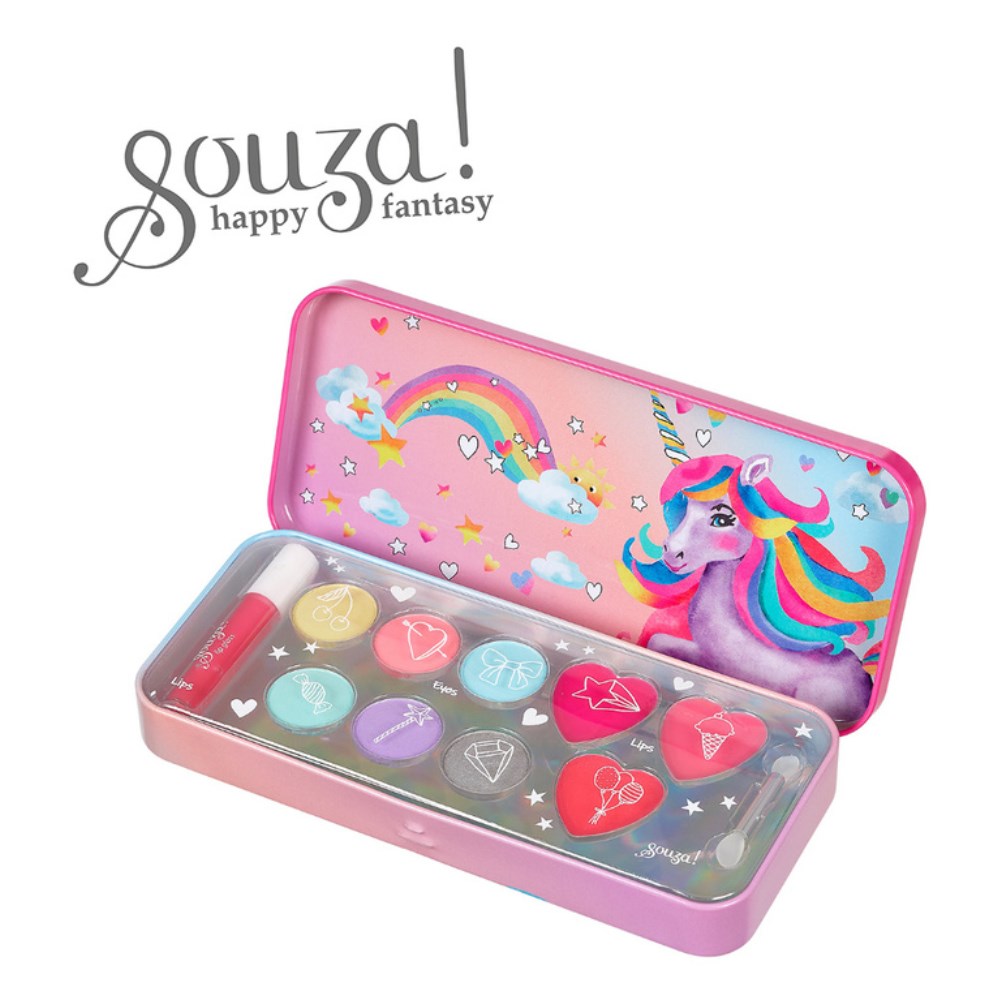 Souza Unicorn Makyaj Seti - Metal Kutu