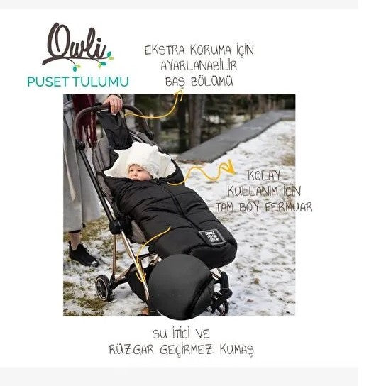 Owli Puset Tulumu 6-36 Ay Black Pearl Siyah