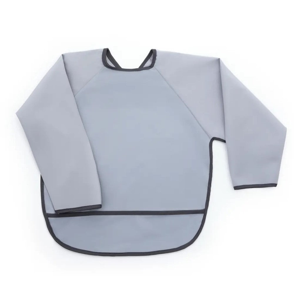 Miniboni Oyun Ve Mama Önlüğü Uzun Kollu Mavi