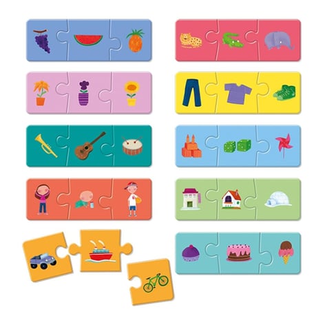 Montessori Uygulamalı Eşleştirme Yapbozu