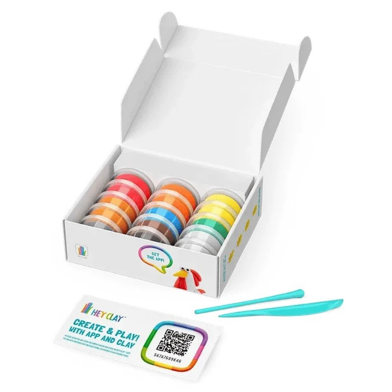 Hey Clay Yaratıcı Kil Seti - Farm Birds