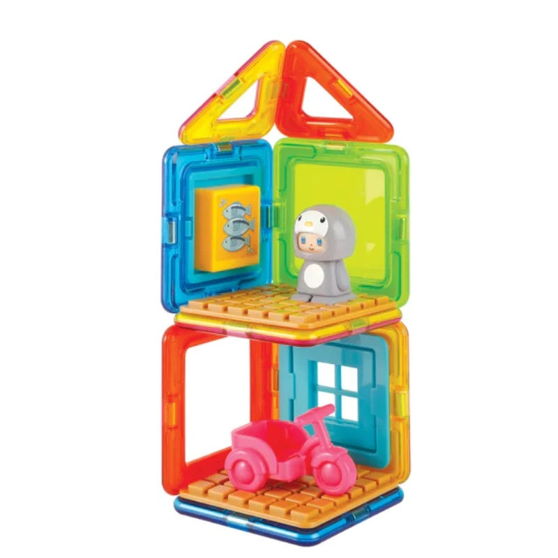 Magformers Mıknatıslı Cube House Set - Penguin - 20 Parça