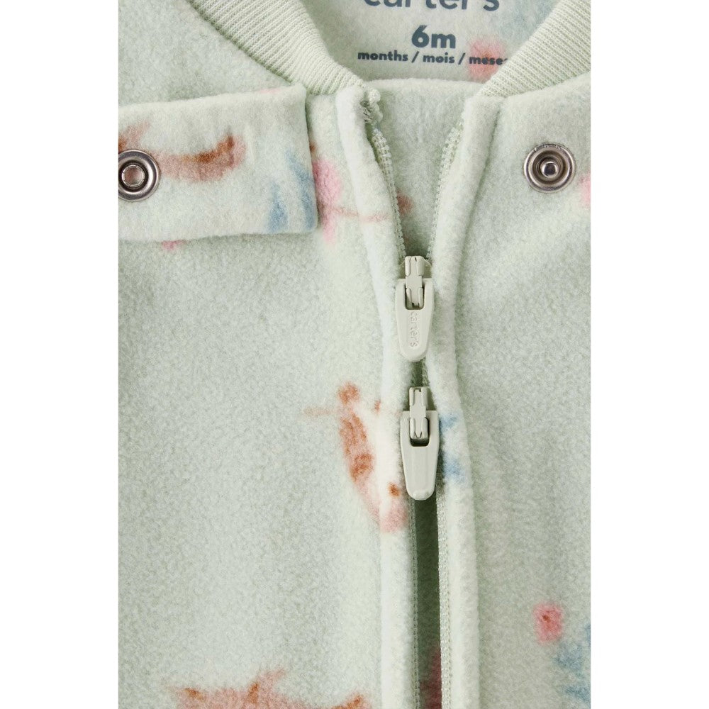 Carter's Kız Bebek Polar Tulum Yeşil