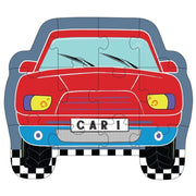 Floss & Rock 12 Parça Şekilli Yap-Boz / Cars