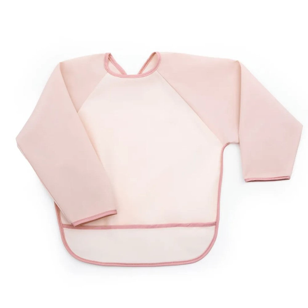 Miniboni Oyun Ve Mama Önlüğü Uzun Kollu Pembe