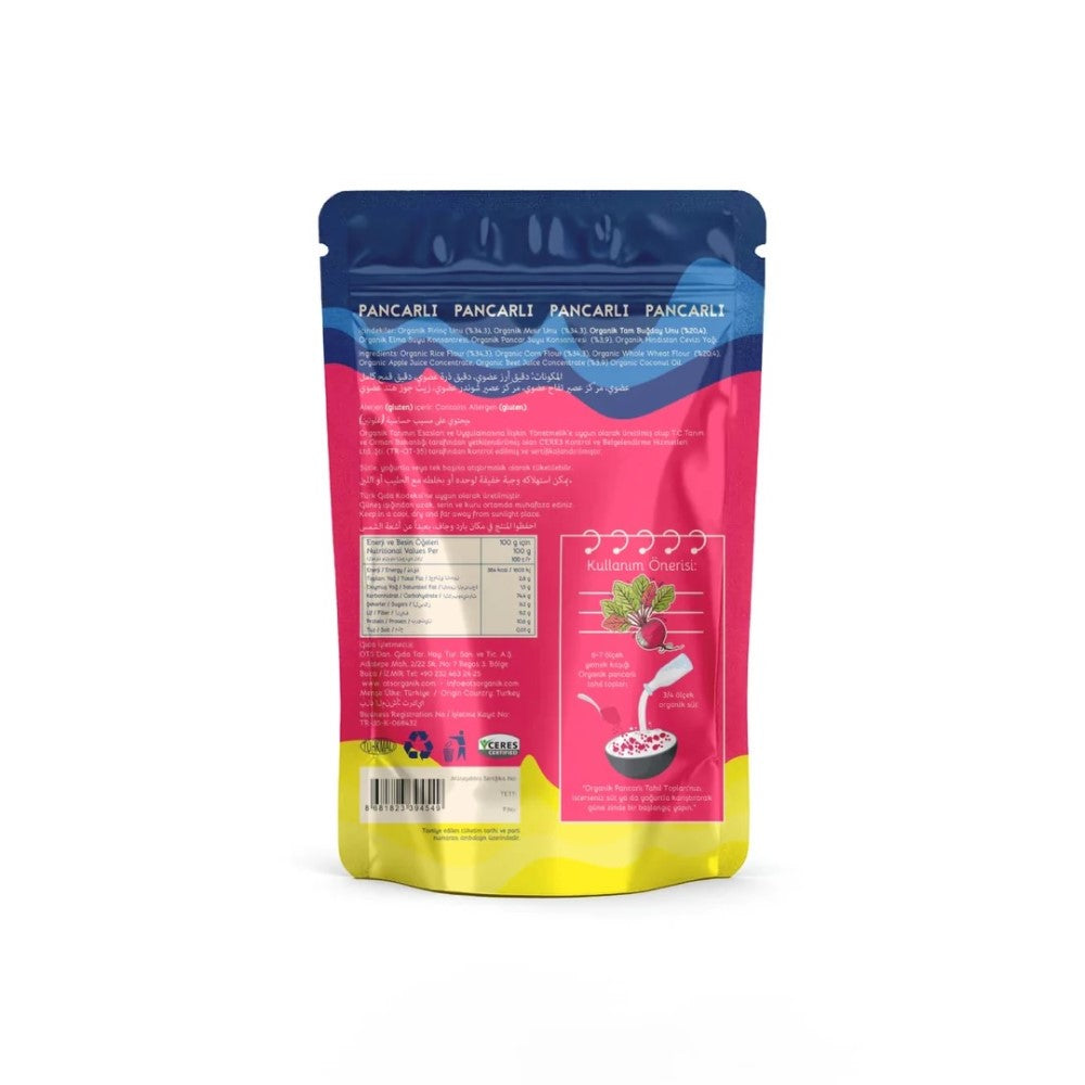 Ots Organik Pancarlı Tahıl Topları