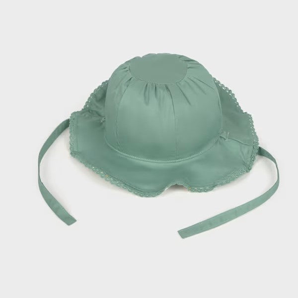 Mayoral Yazlık Kız Bebek Çift Taraflı Şapka Yeşil