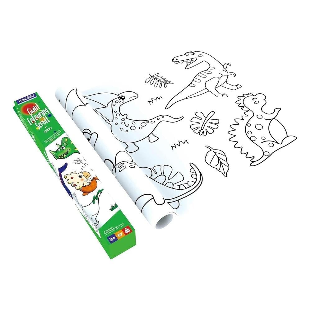 Mieredu Dev Boyama Rulosu - Dinozor