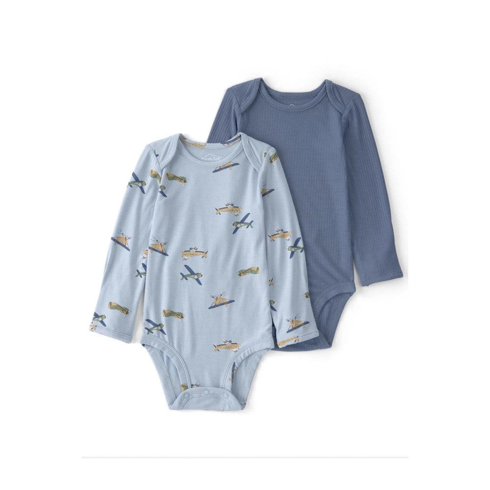 Carters Carter's Erkek Bebek 2'li Body Set Mavi - Body,Tulum,Zıbın