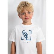 Mayoral Yazlık Erkek Kısa Kol T-shirt Beyaz