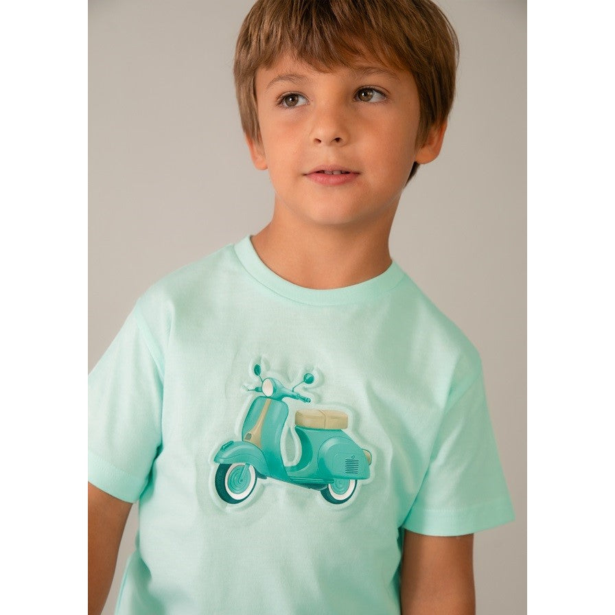 Mayoral Yazlık Erkek Kısa Kol T-shirt Yeşil
