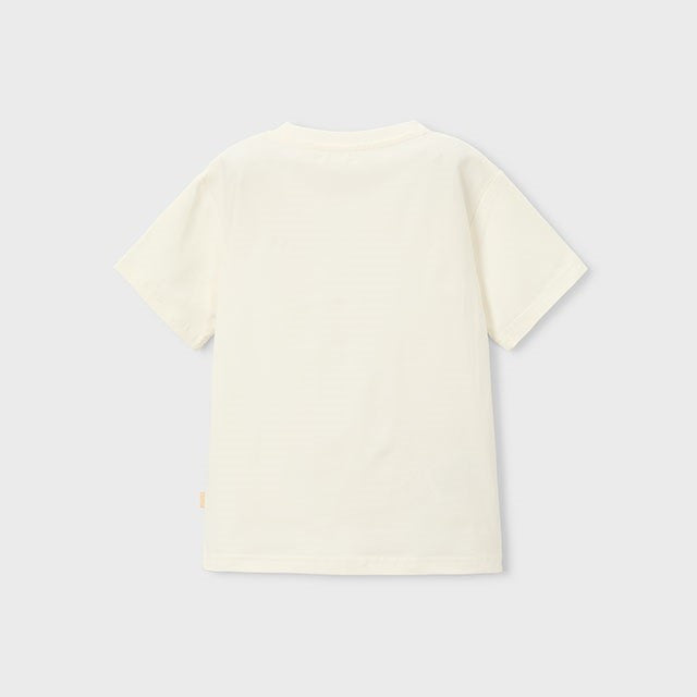 Mayoral Yazlık Erkek Kısa Kol T-shirt Ekru