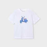 Mayoral Yazlık Erkek Kısa Kol T-shirt Beyaz
