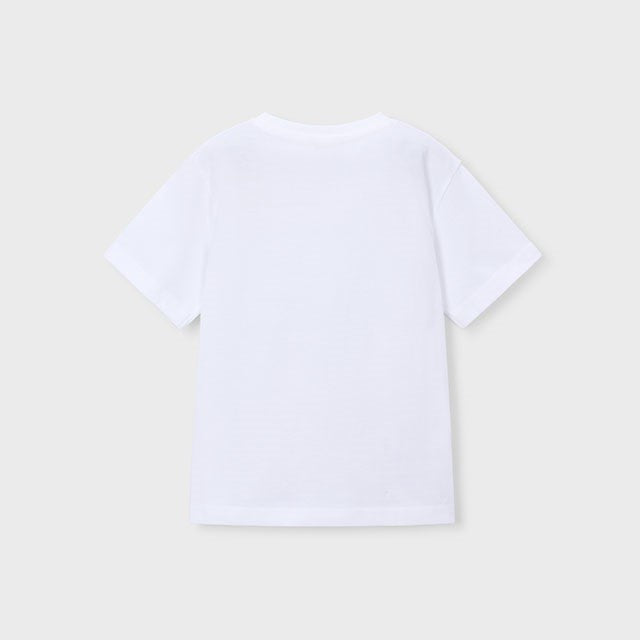 Mayoral Yazlık Erkek Kısa Kol T-shirt Beyaz