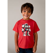 Mayoral Yazlık Erkek Kısa Kol T-shirt 2'li Set Kırmızı