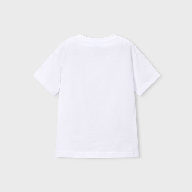 Mayoral Yazlık Erkek Kısa Kol T-shirt Beyaz