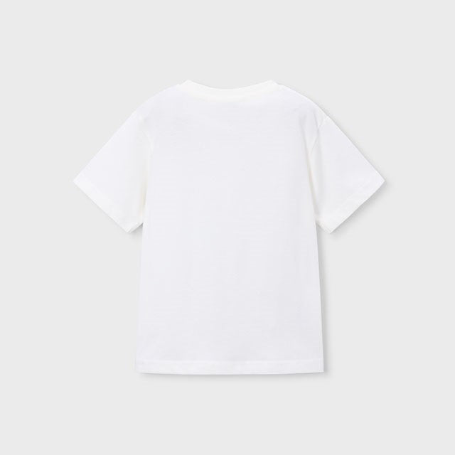 Mayoral Yazlık Erkek Kısa Kol T-shirt Ekru