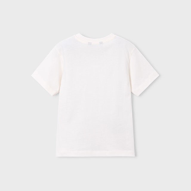 Mayoral Yazlık Erkek Kısa Kol T-shirt Ekru