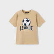 Mayoral Yazlık Erkek Kısa Kol T-shirt Bej