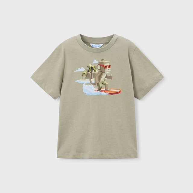 Mayoral Yazlık Erkek Kısa Kol T-shirt Yeşil