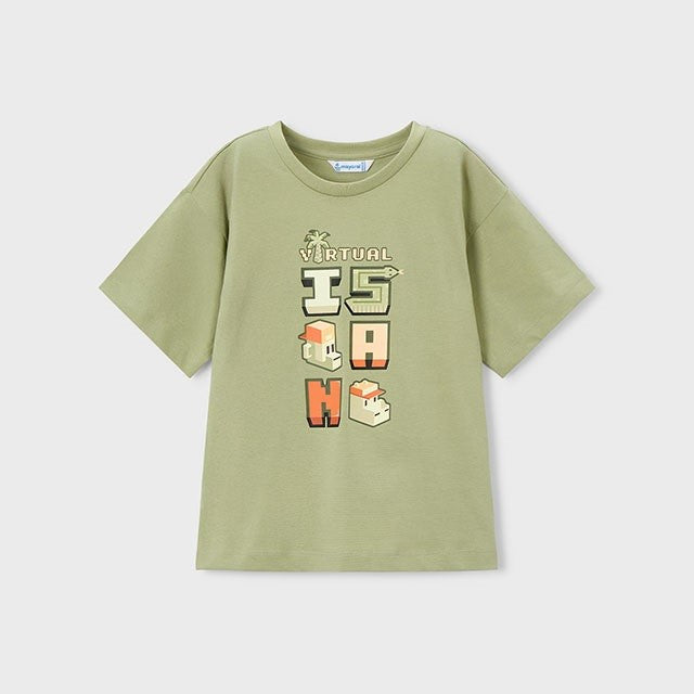 Mayoral Yazlık Erkek Kısa Kol T-shirt Yeşil