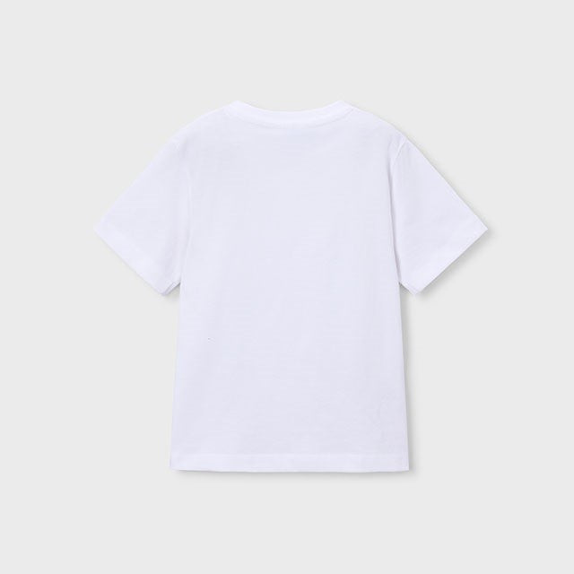Mayoral Yazlık Erkek Kısa Kol T-shirt Beyaz