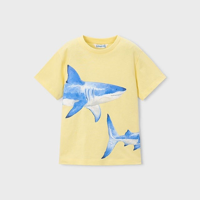 Mayoral Yazlık Erkek Kısa Kol T-shirt Sarı