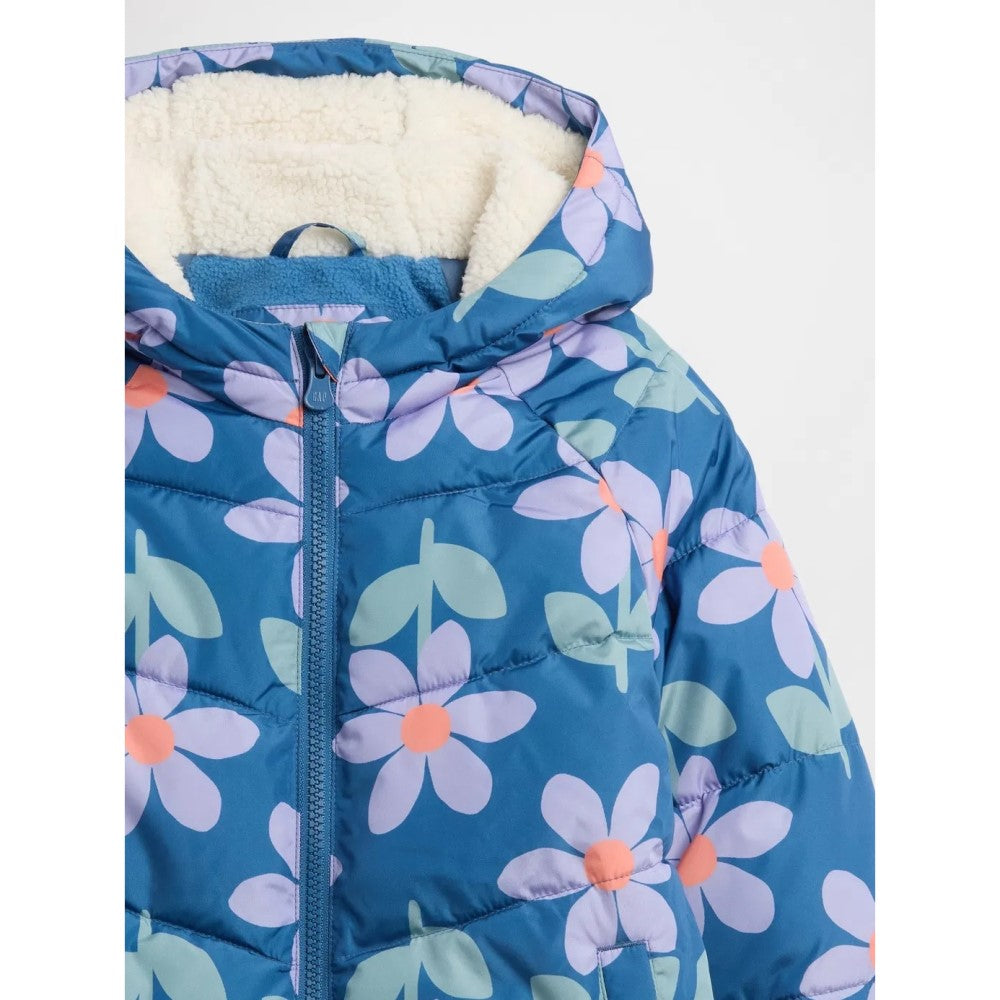 GAP Kız Bebek Anorak Mont Mavi