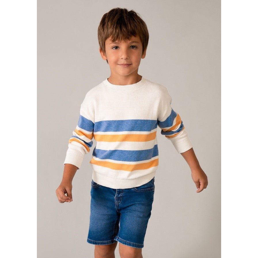 Mayoral Yazlık Erkek Denim Bermuda Mavi