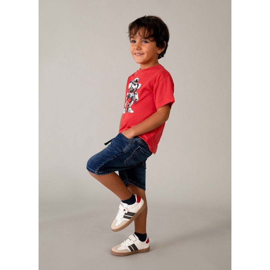 Mayoral Yazlık Erkek Denim Bermuda Lacivert