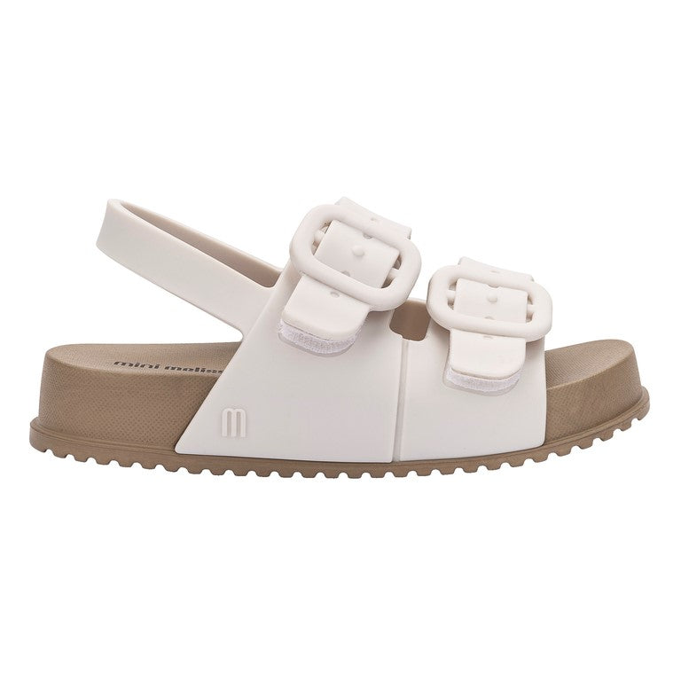 Mini Melissa Cozy Bebek Sandaleti Ekru