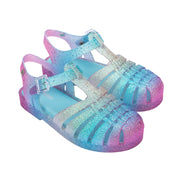 Mini Melissa Işıltılı Çocuk Sandaleti Mavi