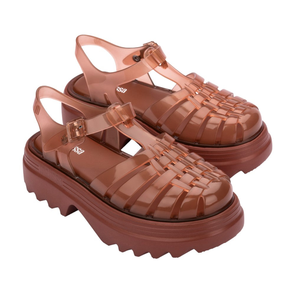 Melissa Kadın Platform Sandalet Kahverengi