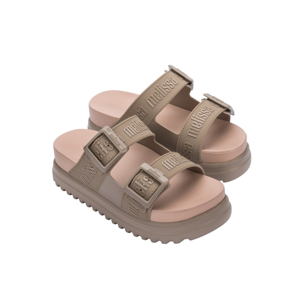 Melissa Kadın Platform Terlik Kahverengi