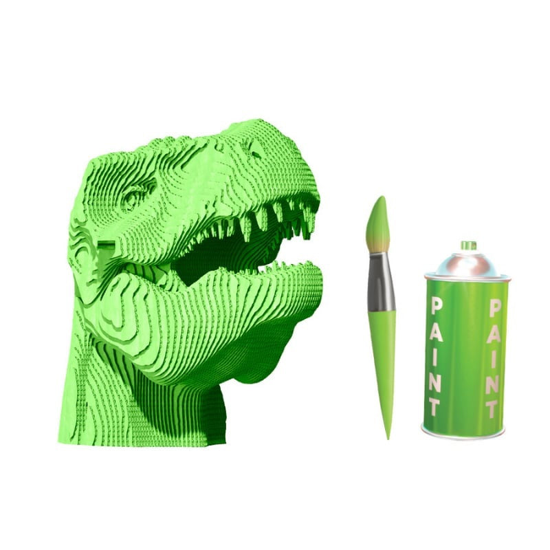 Cartonic 3D Puzzle - T-Rex - Eğitici Oyuncak - Görsel 3