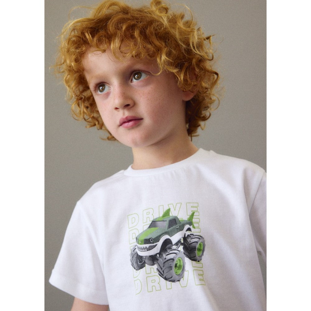 Mayoral Yazlık Erkek T-shirt Şort İkili Set Yeşil