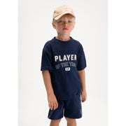 Mayoral Yazlık Erkek T-shirt Şort İkili Set Lacivert
