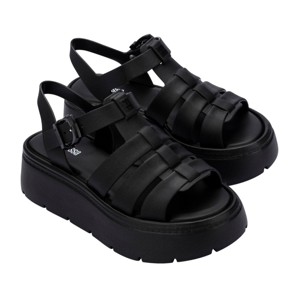 Melissa Kadın Platform Sandalet Siyah
