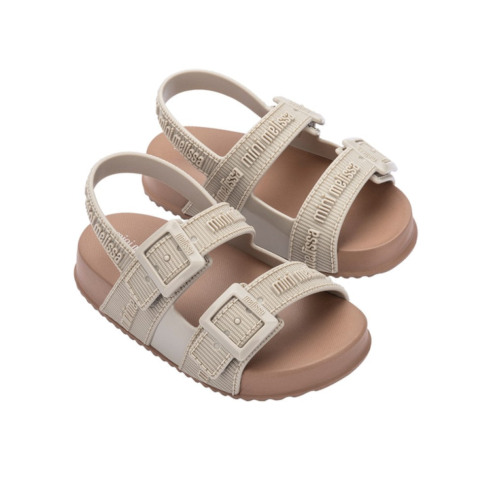 Mini Melissa Cozy Bebek Sandaleti Bej