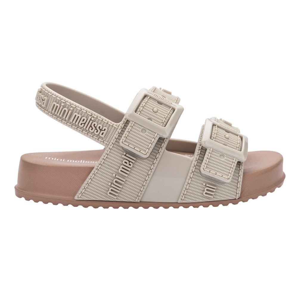 Mini Melissa Cozy Bebek Sandaleti Bej