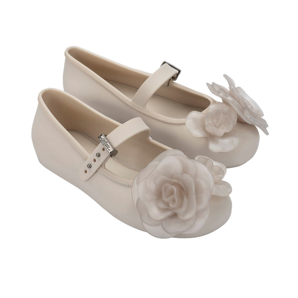 Mini Melissa Kız Çocuk Soft Ballerina Babet Bej