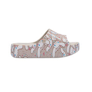 Mini Melissa Platform Çocuk Terlik Bej
