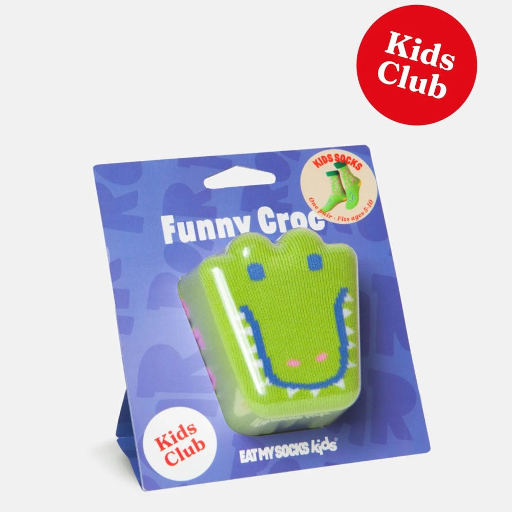 Eat My Socks Funny Croc Çocuk Çorap