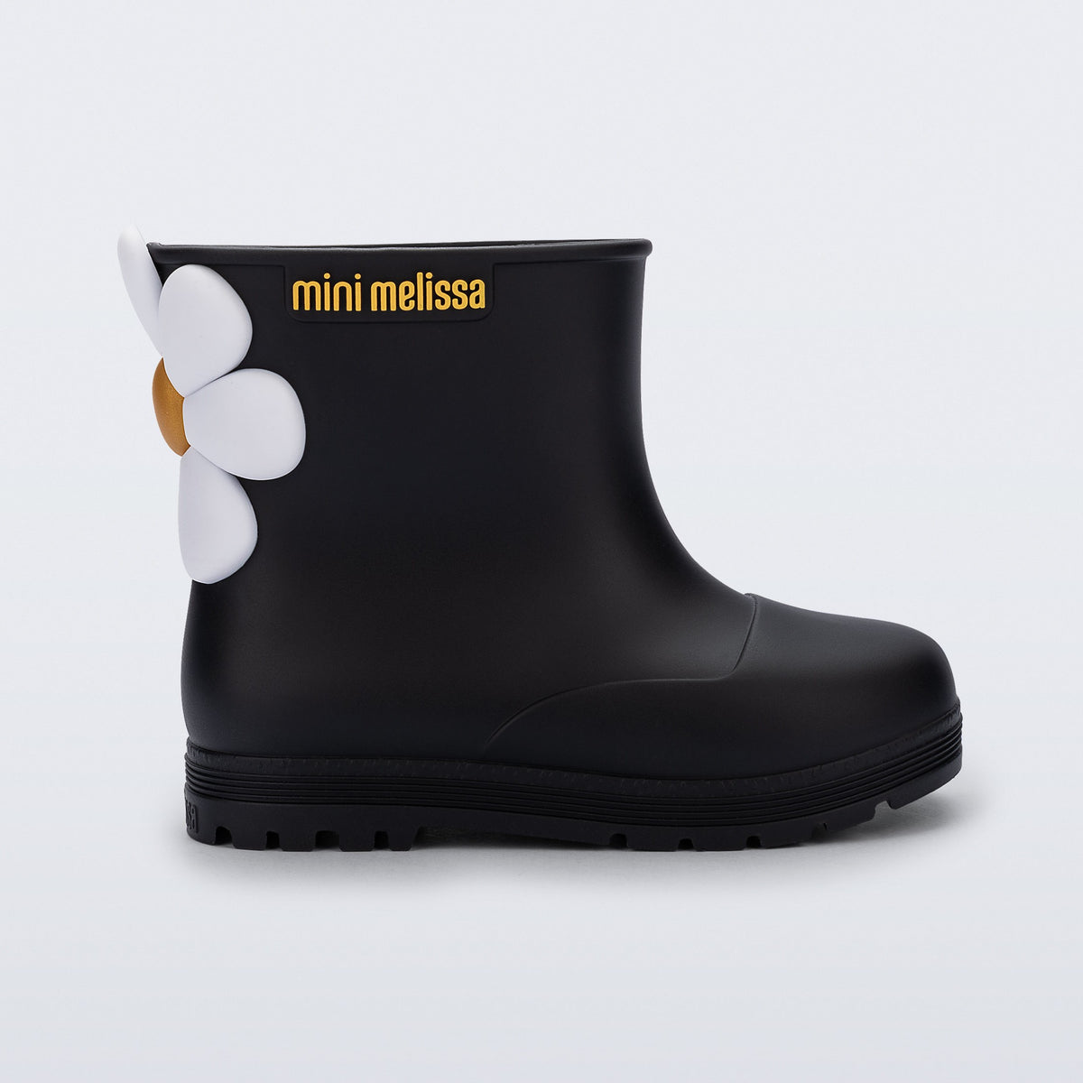 Mini Melissa Welly Bloomy Kız Çocuk Bot Siyah