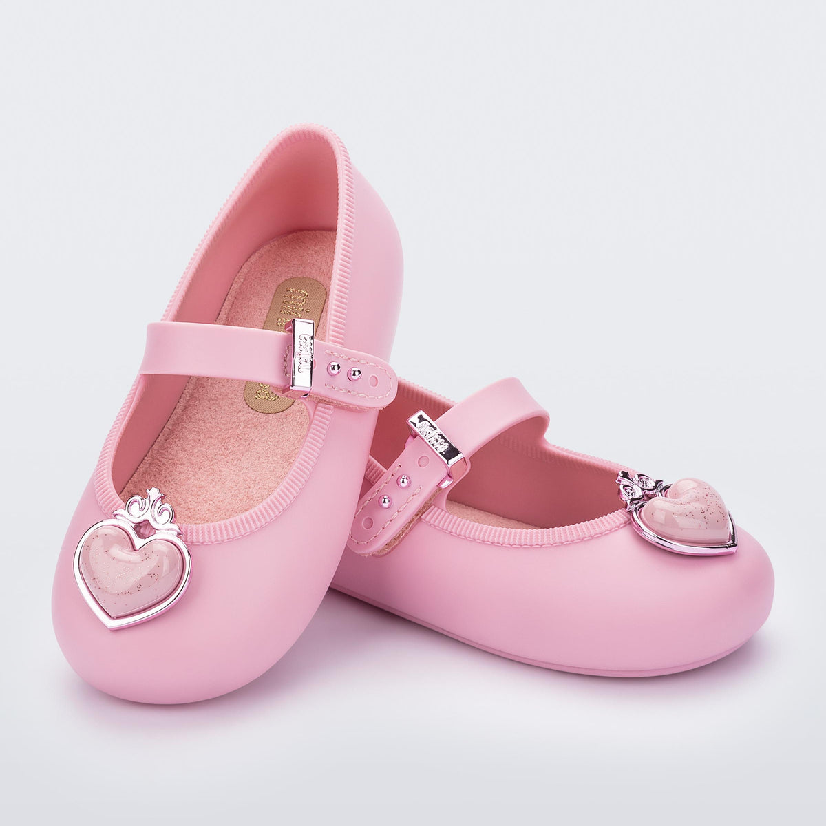 Mini Melissa Soft Ballerina Kız Çocuk Babet Pembe